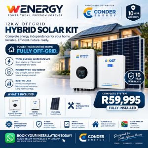 12kW Off-Grid Hybrid Solar System
